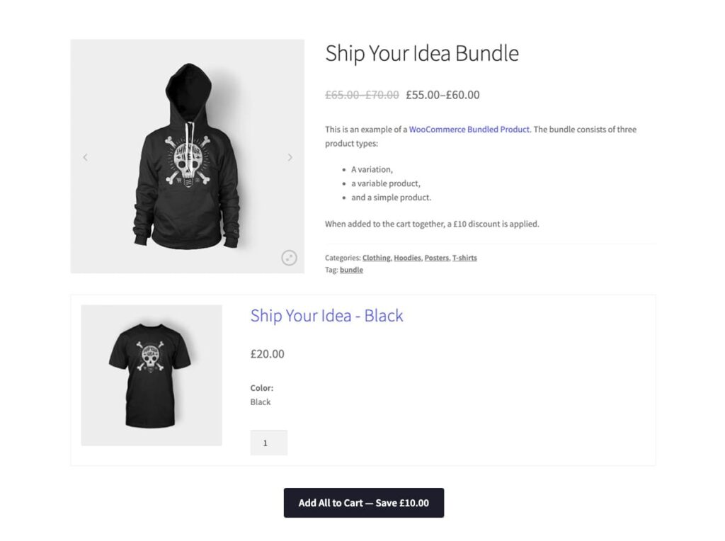 bundled products