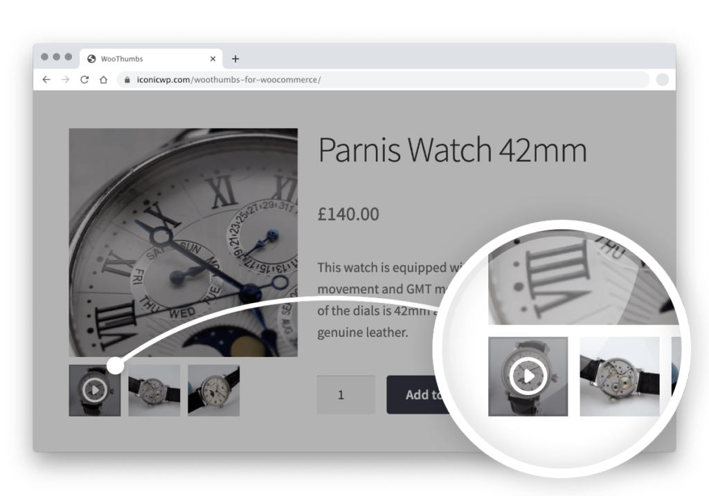 woocommerce video