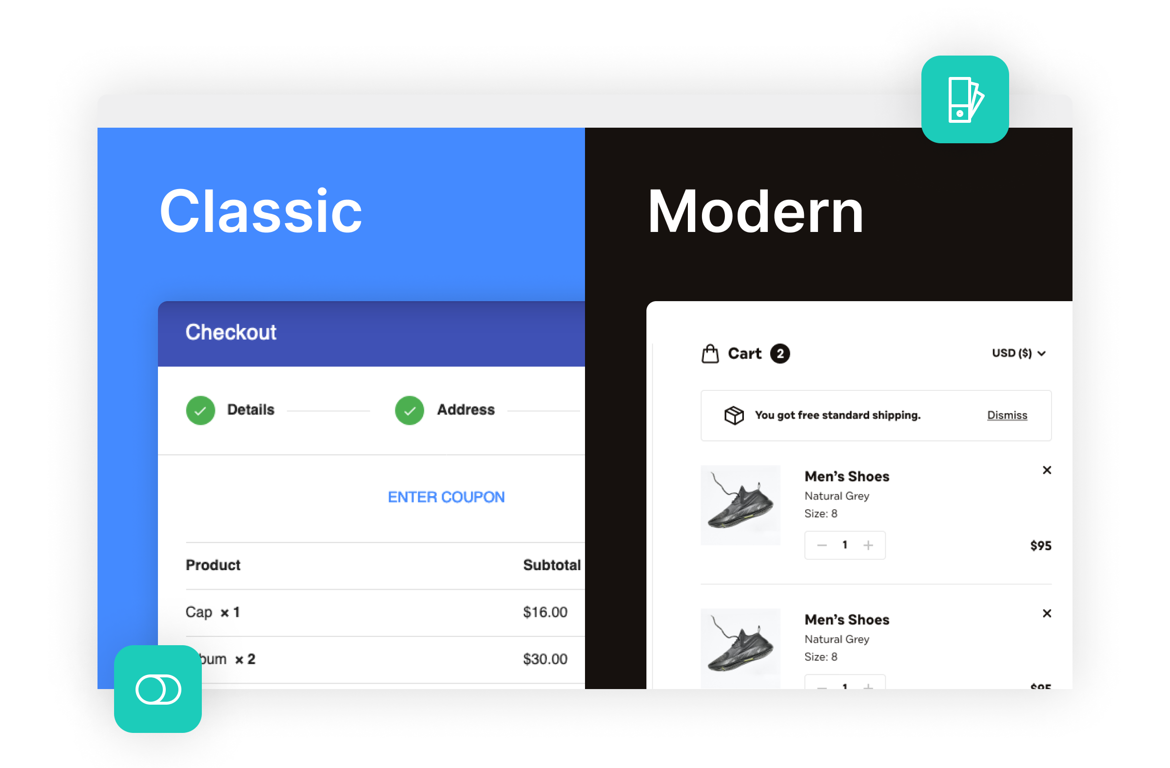 WooCommerce checkout design