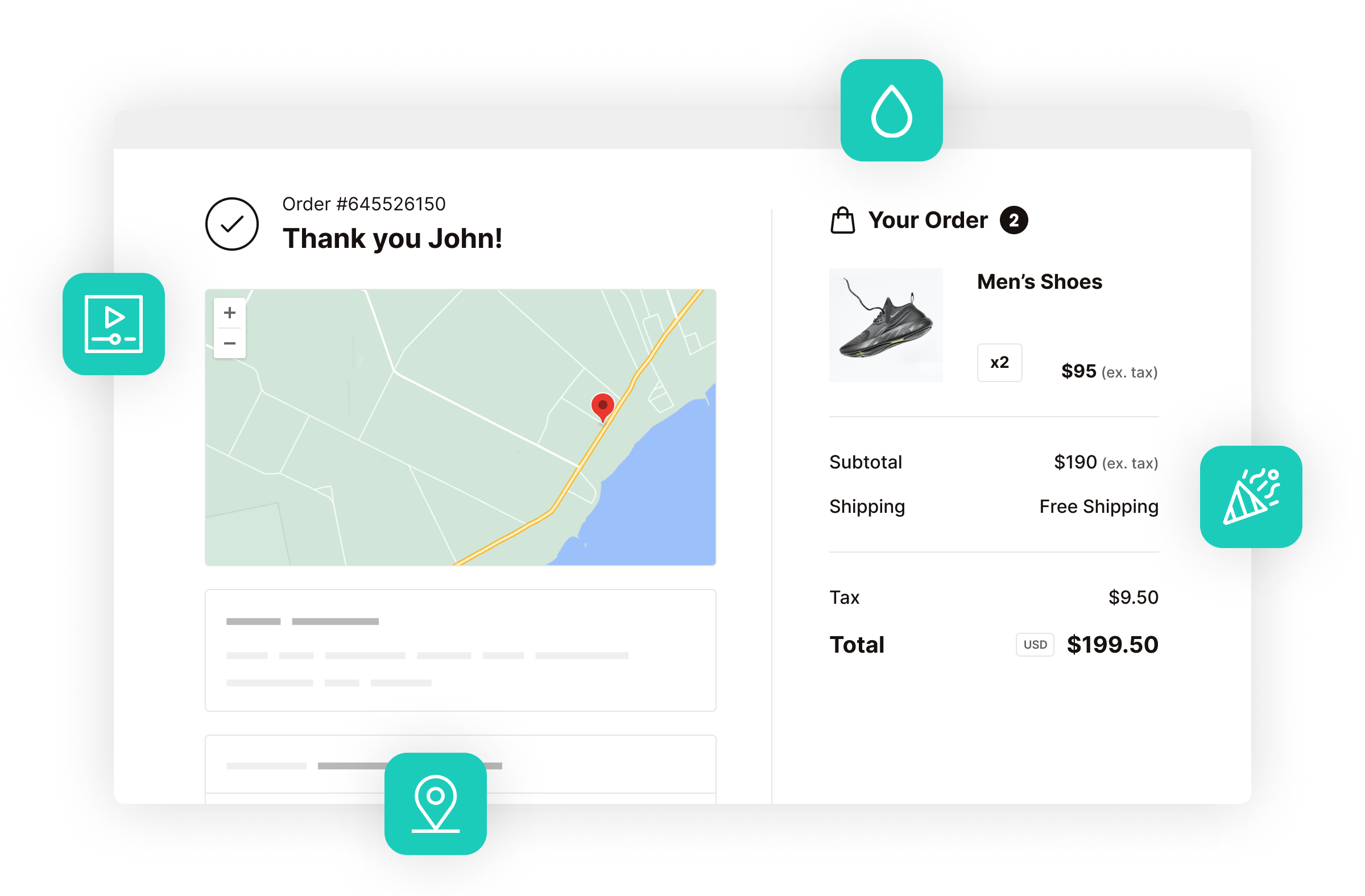 Flux Checkout Thank You Page