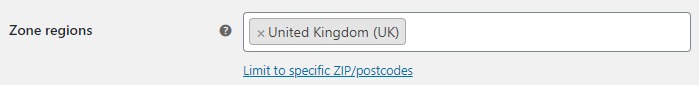 UK zone region