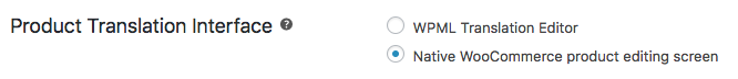WPML Settings