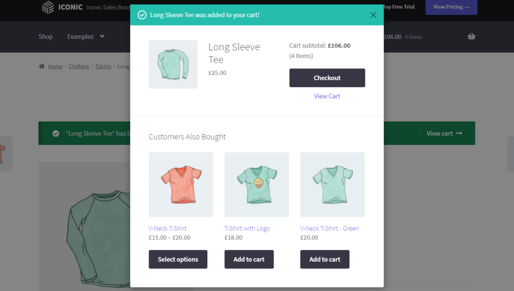 customers also bought cross sell woocommerce