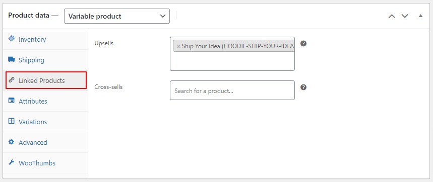 linked products