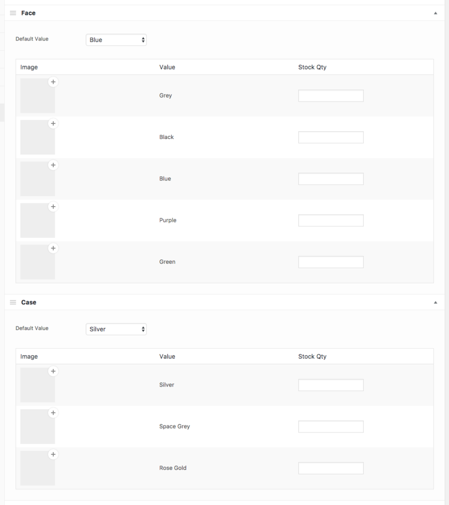 product configurator layers