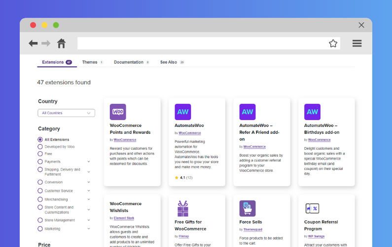woocommerce plugins