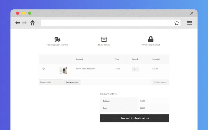 checkout process steps