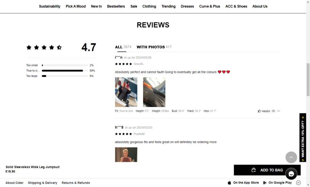 product reviews cider